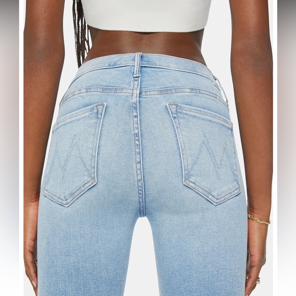 MOTHER JEANS 👖 The Insider Crop Straight Leg Jeans - Picture 4 of 4
